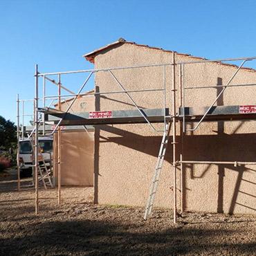 Rénovation façade Les Arcs