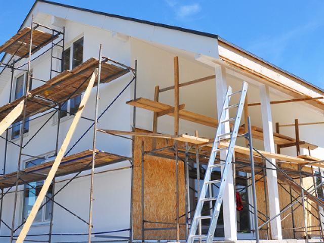 Travaux de façade